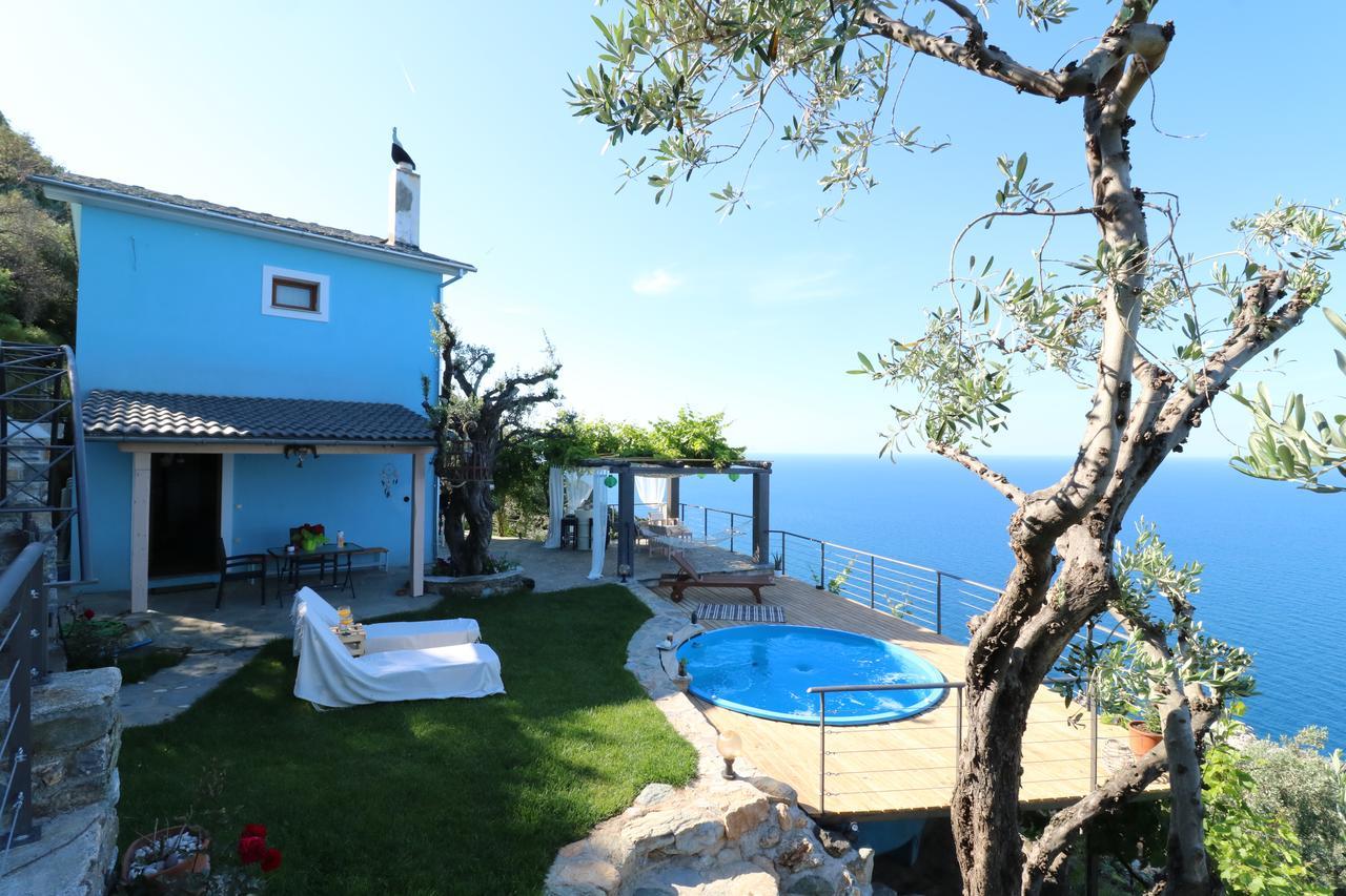 Fakistra'S Blue House Villa Tsagarada Luaran gambar